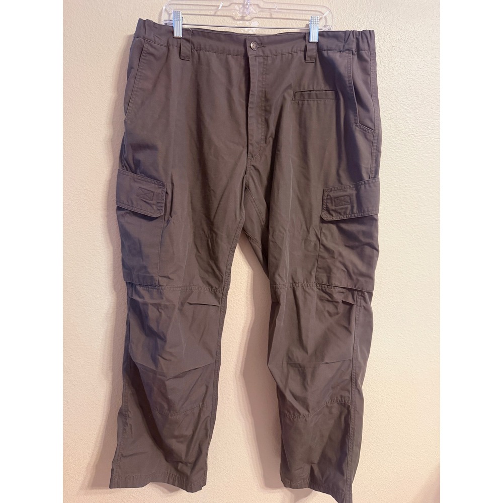 LA Police Gear Urban Ops Tactical Pants Gray Ripstop Cargo Mens 40x30 CCP1017LRS